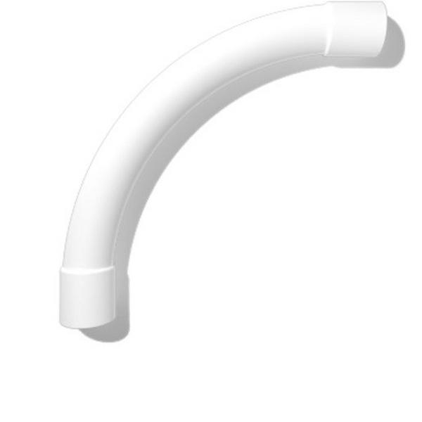 Bend Sweep 90 Degree 1.2M Radius 100mm, Ideal Electrical Catalogue Cable Management Conduit Rigid Conduit Bends - Construction Supplies Australia