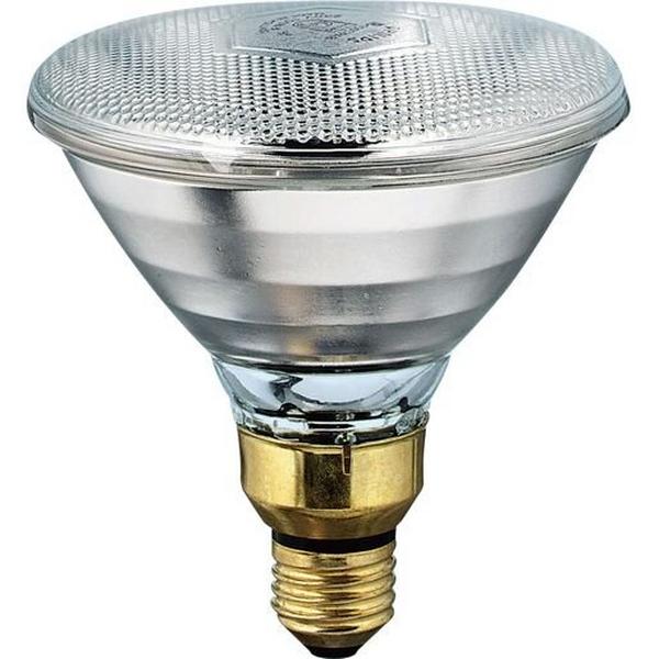 Lamp Heat E27 Par38 100W 240V Clear Industrial IR, Ideal Electrical Catalogue Lamps Specialty Ir Lamp - Construction Supplies Australia