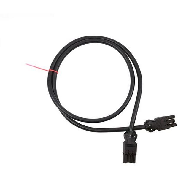 Ic Cable 3000mm - Black Cabling / Black Connectors, Ideal Electrical Catalogue Switches Plugs Sockets Softwire Patch Cord For Plug In Building Installation - Construction Supplies Australia