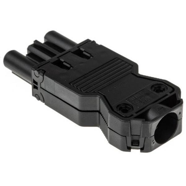 Starter Socket Slimline Female TPS 20A - Black, Ideal Electrical Catalogue Switches Plugs Sockets Softwire Flat Cable Adapter For Plug In Building Installation - Construction Supplies Australia