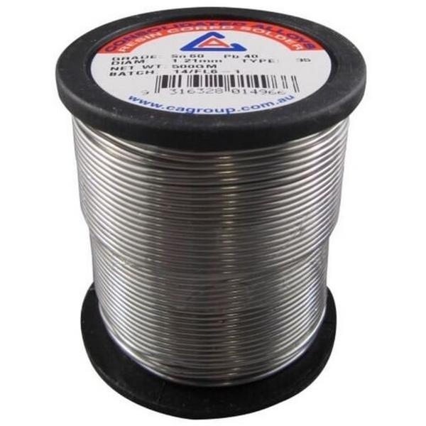 Solder 60/40 Resin Core 1.21mm 500Gm, Ideal Electrical Catalogue Tools Instrumentation Soldering Soft Solder - Construction Supplies Australia