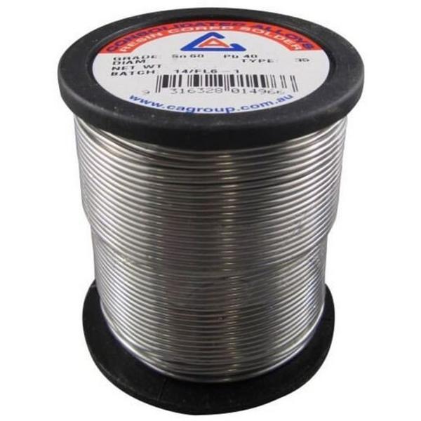 Solder 60/40 Resin Core 1.6mm 500Gm, Ideal Electrical Catalogue Tools Instrumentation Soldering Soft Solder - Construction Supplies Australia