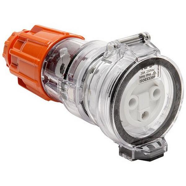 Ext Socket 3 Pin 20A 250VAC, Ideal Electrical Catalogue Industrial Industrial Plugs Sockets Industrial Socket Outlet - Construction Supplies Australia
