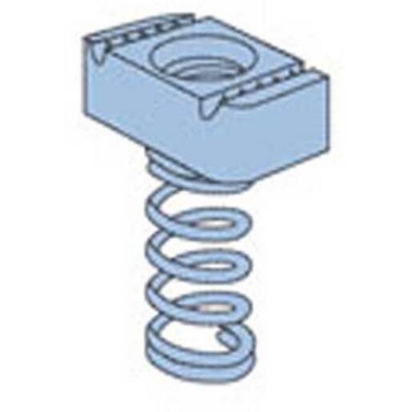 Channel Nut Long Spring Zinc Plated M8, Ideal Electrical Catalogue Hardware Nuts Bolts Slide Nut - Construction Supplies Australia