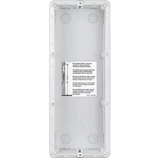 Sfera 3 Mods Flush Mounted Box, Ideal Electrical Catalogue Av Security Detection Doorbell Entry Control Mounting Frame For Door Station - Construction Supplies Australia