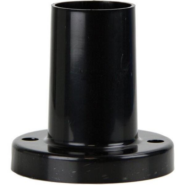 Accessory Light Post Mount H120Xd120mm Black Galactic, Ideal Electrical Catalogue Light Fittings Accessories Mechanical Accessories Spare Parts For Luminaires - Construction Supplies Australia