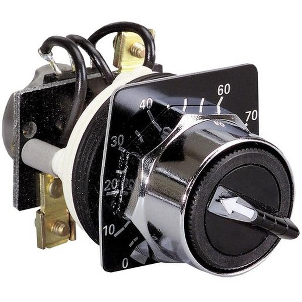 30MM OPERATOR WITH 2500OHM POTENTIOMETER, Ideal Electrical Catalogue Industrial Control Potentiometer For Command Devices - Construction Supplies Australia