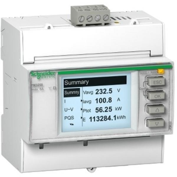 DIN Rail Power Meter Modbus With Memory, Ideal Electrical Catalogue Power Distribution Distribution Boards Multifunction Measuring Instrument - Construction Supplies Australia