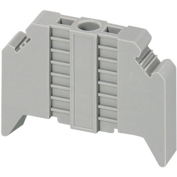 End Bracket Screw-On For 35mm DIN Rails, Ideal Electrical Catalogue Wiring Accessories Terminal Block End Bracket For Terminal Block - Construction Supplies Australia