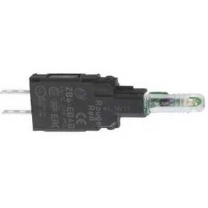BODY FOR PILOT LIGHT ZB6 WHITE INTEGRAL