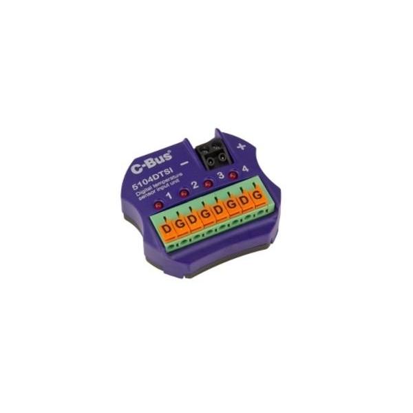 C-Bus 4Ch Digital Temp.Sensor Input Unit, Ideal Electrical Catalogue Industrial Bus System Physical Sensor For Bus System - Construction Supplies Australia