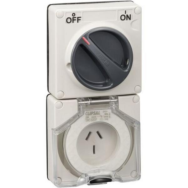 56C320F Gy Less Enclosure, Ideal Electrical Catalogue Industrial Industrial Plugs Sockets Industrial Socket Outlet Disconnectable With Fuse - Construction Supplies Australia