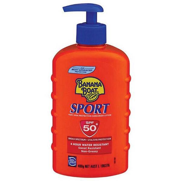 Sunscreenbanana Boat Sports 400G Pump Packspf 50+, Ideal Electrical Catalogue Safety Personal Care Personal Care Products - Construction Supplies Australia