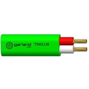 INTERCOM CABLE 2 CORE 1/1.2MM AIR PHONE GREEN 200M REEL