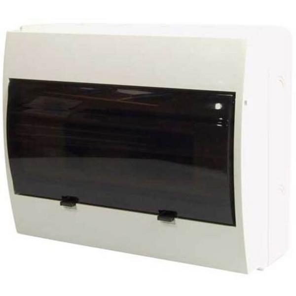 Load Centre Enclosure 18 Pole Surface Mount Transparent Door, Ideal Electrical Catalogue Power Distribution Distribution Boards Small Distribution Board - Construction Supplies Australia