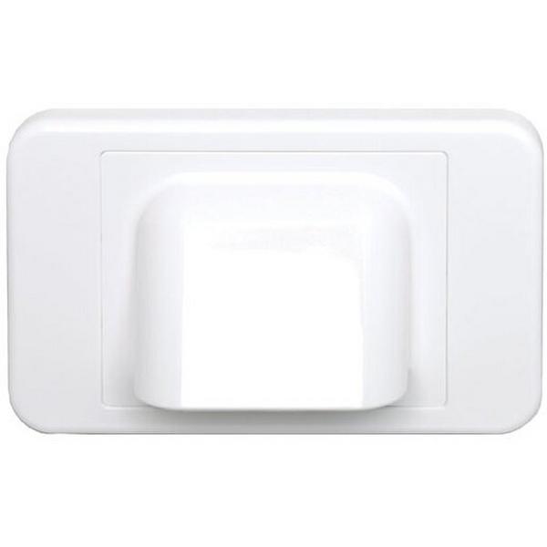 Wallplate Bullnose White, Ideal Electrical Catalogue Switches Plugs Sockets Switches Grid Cover Plate - Construction Supplies Australia