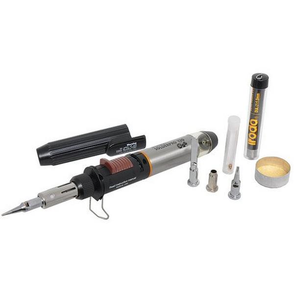 Solderpro 120 125W Gas Soldering Iron Kit, Ideal Electrical Catalogue Tools Instrumentation Soldering Gas Soldering Iron - Construction Supplies Australia