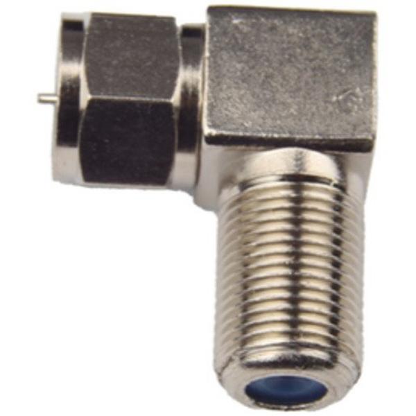 F To F Adaptor Right Angle (F - Female / F - Male), Ideal Electrical Catalogue Av Security Detection Antennas Antenna Mounting Material - Construction Supplies Australia