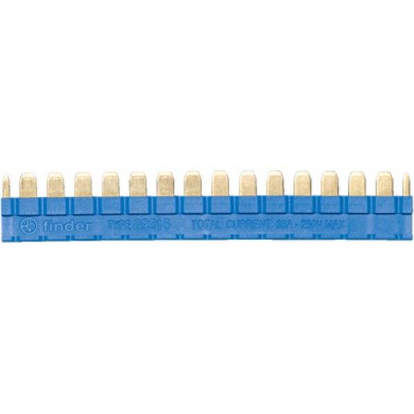 16 Way Jumper Link Blue, Ideal Electrical Catalogue Power Distribution Relays Accessories Spare Parts For Switching Relay - Construction Supplies Australia