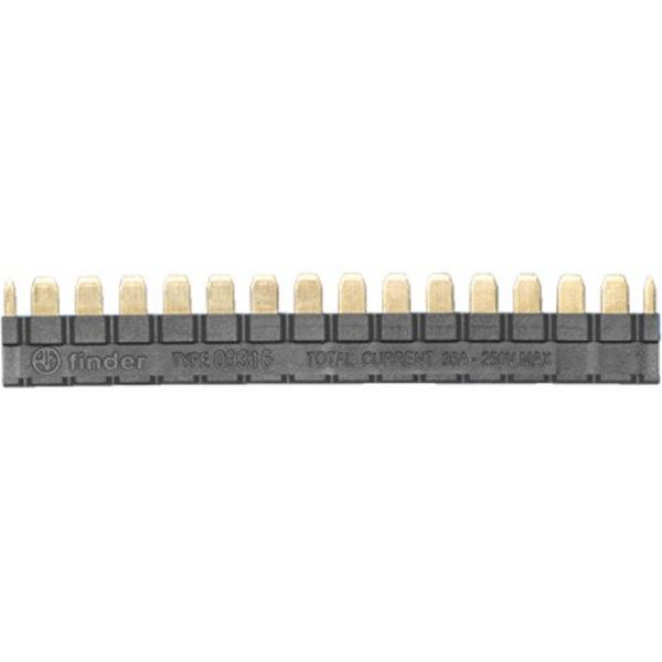 16 Way Jumper Link Black, Ideal Electrical Catalogue Power Distribution Relays Accessories Spare Parts For Switching Relay - Construction Supplies Australia
