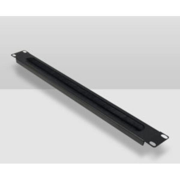 Horz Brush Cable Entry 1RU, Ideal Electrical Catalogue Data Communications Cabinets Enclosures Network Cabinet Accessories - Construction Supplies Australia