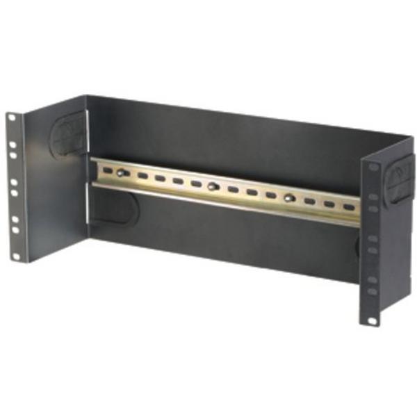 4 RU DIN Rail Bracket For Eia 19In Mount, Ideal Electrical Catalogue Data Communications Cabinets Enclosures Network Cabinet Accessories - Construction Supplies Australia