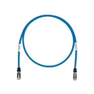 PATCH LEAD CAT 6A 10G FTP LSZH 0.5M BLUE