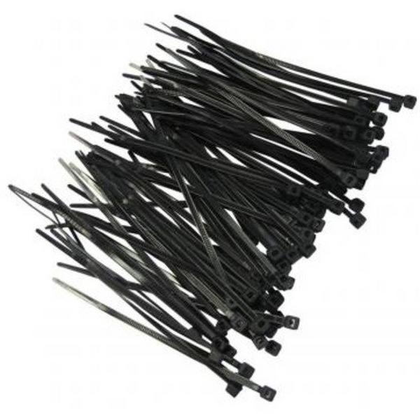 Cable Tie 186 X 4.8mm Black (Pkt 1,000), Ideal Electrical Catalogue Hardware Cable Tie Cable Tie - Construction Supplies Australia