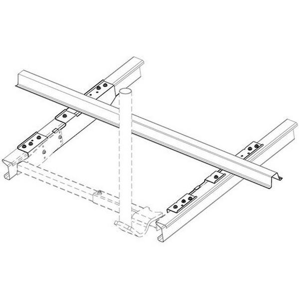 Gutter Mount Kit Ezy Metal Frame, Ideal Electrical Catalogue Av Security Detection Antennas Antenna Support Bracket - Construction Supplies Australia