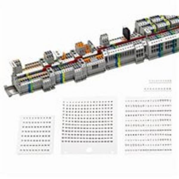 Cable Marker Zb6 21-30 Vertical White 6mm 10 Per Pack, Ideal Electrical Catalogue Wiring Accessories Cable Marker Cable Coding System - Construction Supplies Australia
