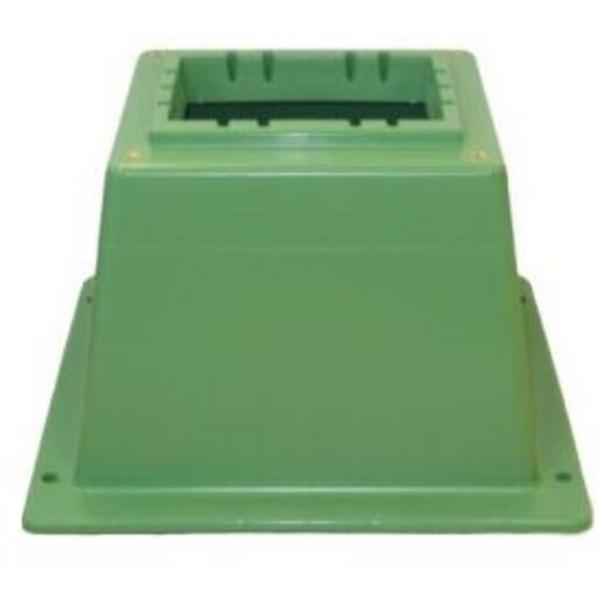Fulton Pillar Base Green Slotted, Ideal Electrical Catalogue Power Distribution Earth Inspection Pits Earth Inspection Pit - Construction Supplies Australia