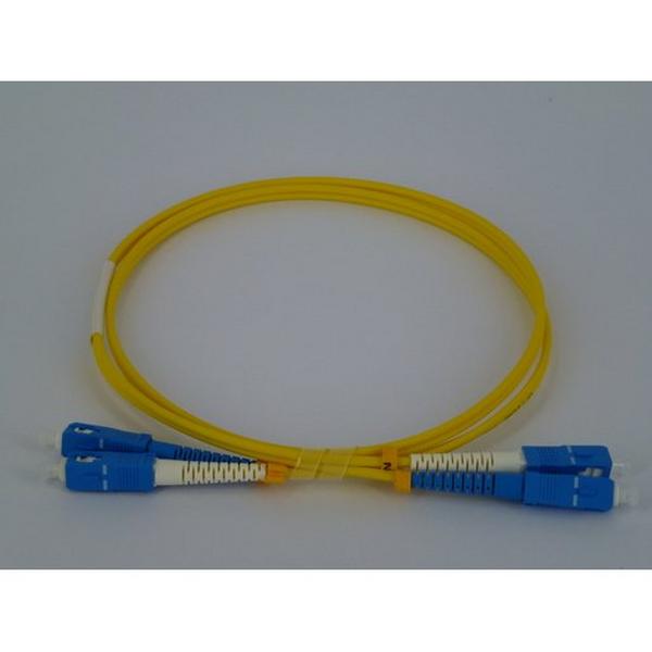 Sdb Lead 2M SC To SC Sm Yellow Lex, Ideal Electrical Catalogue Data Communications Fibre Fibre Optic Patch Cord - Construction Supplies Australia