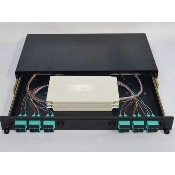 FIBRE TRAY 1RU-SLIDING 3 HOLE, Ideal Electrical Catalogue Data Communications Fibre Patch Panel Fibre Optic - Construction Supplies Australia