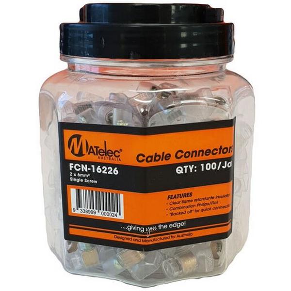 Screw Connector Single Qty Of 100, Ideal Electrical Catalogue Wiring Accessories Connector Cable Connector - Construction Supplies Australia