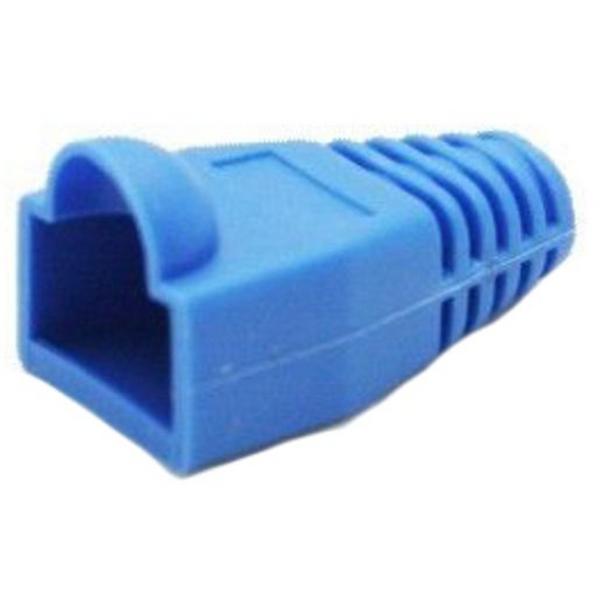Boot Strain Relief Cat5E Or Cat6 6mm Blue, Ideal Electrical Catalogue Wiring Accessories Connector Cap For Industrial Connectors - Construction Supplies Australia