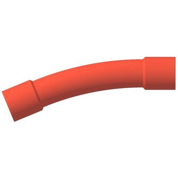 100mm2 22 Deg Heavy Duty Bend, Ideal Electrical Catalogue Cable Management Conduit Rigid Conduit Bends - Construction Supplies Australia