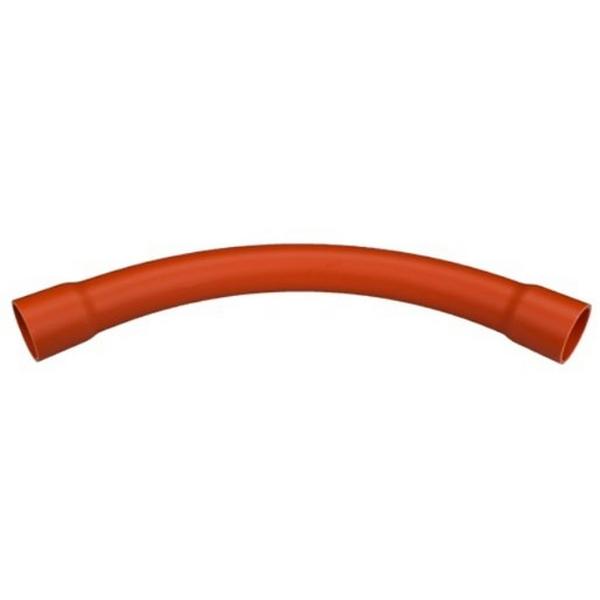 Sweep Bend 100mm 22 Degree Heavy Duty Orange, Ideal Electrical Catalogue Cable Management Conduit Rigid Conduit Bends - Construction Supplies Australia