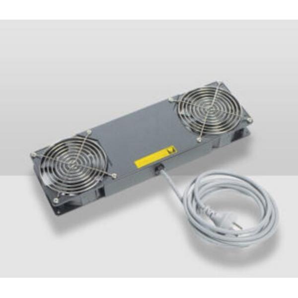 2Fan Unit Kit Whisper Quiet With Thermostat, Ideal Electrical Catalogue Power Distribution Devices For Distribution Boards Thermostat Hygrostat Enclosure Cabinet - Construction Supplies Australia