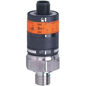ELECTRONIC PRESSURE MONITOR 0..10 BAR 0..145 PSI G A / M5 I DC PNP NORMALLY