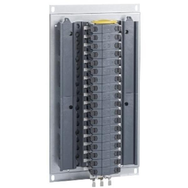 12 Tpn Way Panel Fixing Pan Assembly, Ideal Electrical Catalogue Power Distribution Busbar Busbar System For Distribution Boards - Construction Supplies Australia