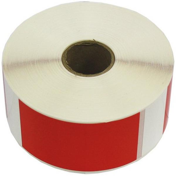 Red Roll Of 500 Labels Tt040-50, Ideal Electrical Catalogue Tools Instrumentation Labelling Label Maker - Construction Supplies Australia