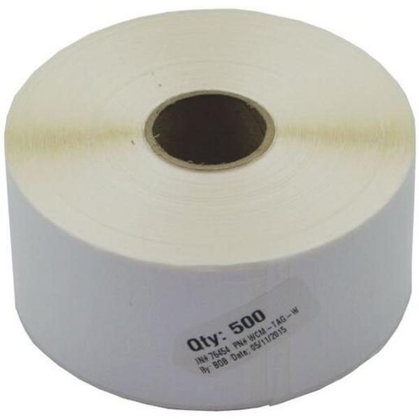 White Roll 500 Labels Tt040-50, Ideal Electrical Catalogue Tools Instrumentation Labelling Labelling Material - Construction Supplies Australia