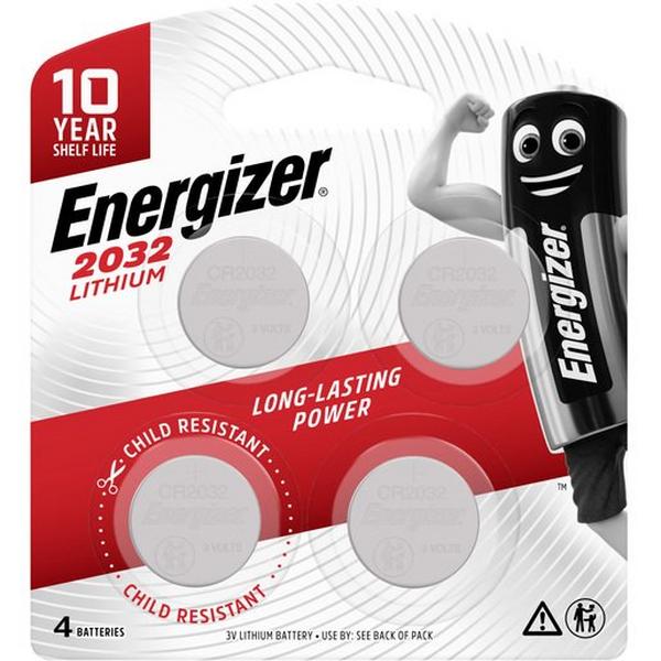 Battery Coin Lithium 2032 (Pack 4), Ideal Electrical Catalogue Electrical Appliances Batteries Battery Not Rechargeable - Construction Supplies Australia