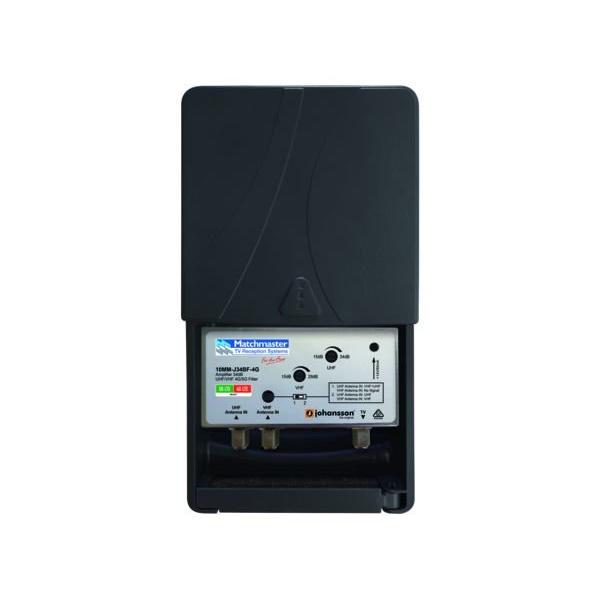 Amplifier UHF/VHF 34Db 4G Filter, Ideal Electrical Catalogue Av Security Detection Antennas Catv Amplifier - Construction Supplies Australia
