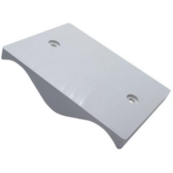 Corrugated Iron Mounting Block Grey 120mm X 120mm, Ideal Electrical Catalogue Cable Management Conduit Corrugated Corrugated Conduit - Construction Supplies Australia