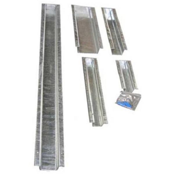 Cable Cover Galvanised Top Hat Cover 54Dx54Wx1200mm, Ideal Electrical Catalogue Cable Management Conduit Rigid Cable Protective Covering Hood - Construction Supplies Australia