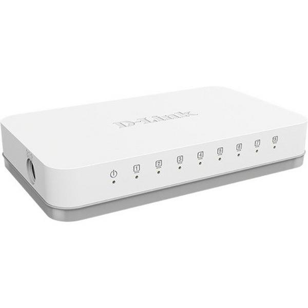 8 Port Gigabit Desktop Switch, Ideal Electrical Catalogue Data Communications Network Products Network Switch - Construction Supplies Australia
