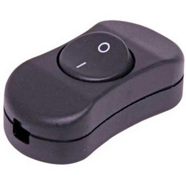 In Line Switch Low Voltage 6A At 125VAC Not Approved Black, Ideal Electrical Catalogue Switches Plugs Sockets Switches Light Switch - Construction Supplies Australia