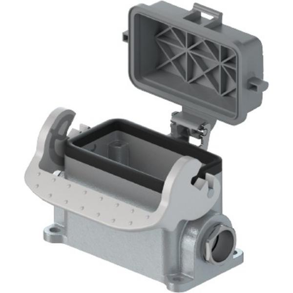 6 Pole Double Entry Base M20 Single Pins, Ideal Electrical Catalogue Wiring Accessories Connector Accessories Spare Parts For Industrial Connectors - Construction Supplies Australia