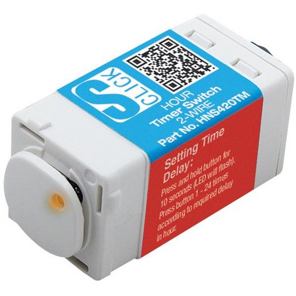 Hourly Mech Timer 2-Wire 240 Volt 1.7 Amp 400Va, Ideal Electrical Catalogue Switches Plugs Sockets Mechanisms Time Light Motion Mechs - Construction Supplies Australia